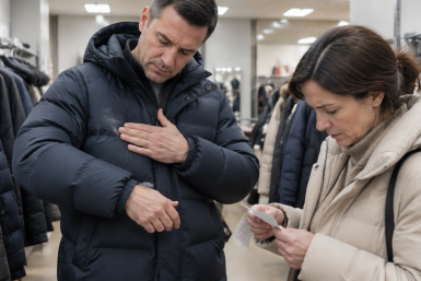 Купили дорогой пуховик, а в нём холодно: 5 признаков тёплой куртки, которые видно ещё в магазине